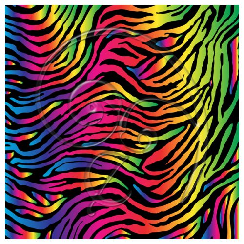 rainbow zebra print (free download) – Enliven Designs